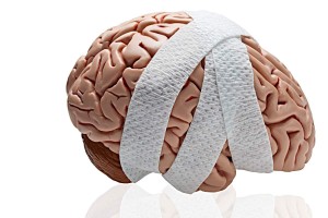 bandaged brain