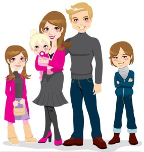 Happy animated family 6-16-15